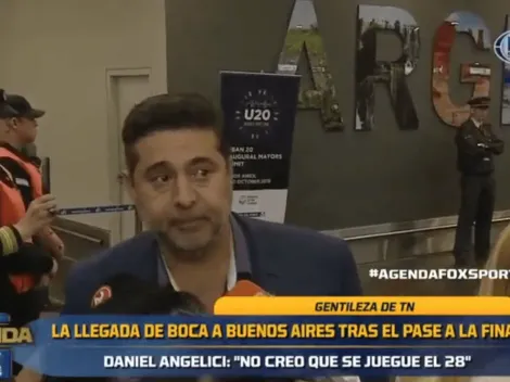 Angelici habló de la final ante River: "Estamos confiados"