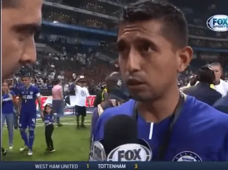 Elias Hernández reconoce la presión de jugar en Cruz Azul: "Teníamos una deuda con la afición"