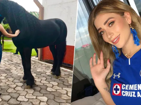 Brenda Zambrano disfrutó el título de Cruz Azul disfrazándose de "marinera"