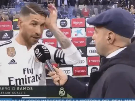 La respuesta de Sergio Ramos a los silbidos de todo el Bernabéu