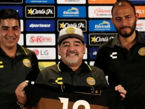 El mensaje cómico de Maradona al Presidente de Dorados