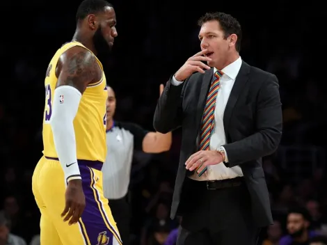 ¡Tensión en los Lakers! ¿Qué pasa entre LeBron James y Luke Walton?