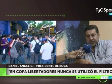 Angelici aprovechó la polémica venta de entradas para reclarmarle algo a los hinchas de Boca