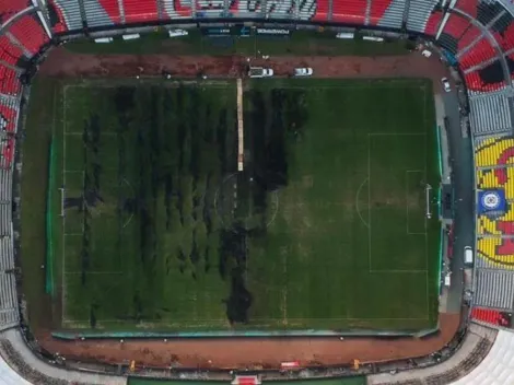 ¡Es un desastre! La cancha del Azteca no está lista para la NFL