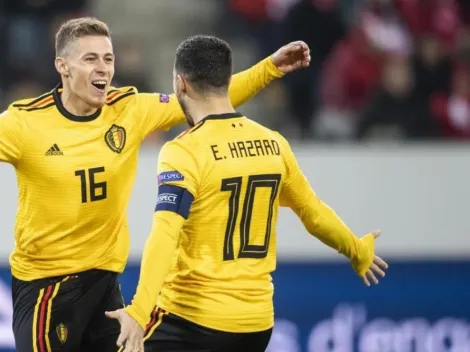 Doblete de Thorgan para que Bélgica se convierta en Deportivo Hazard