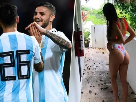 Felicitado: Renzo Saravia presentó a su novia en la Selección Argentina