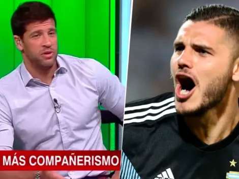 Seba Domínguez le pegó a Icardi por su polémica frase sobre el grupo de la Selección