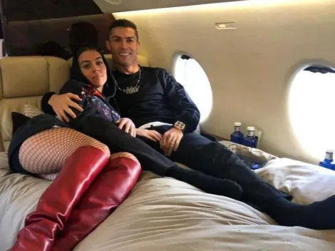 Con un escote profundo, la novia de Cristiano Ronaldo, Georgina Rodríguez, se levantó temprano para entrenar