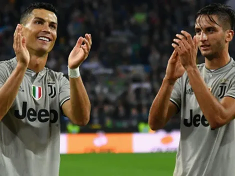 Bentancur subió una foto del vestuario de Juventus, pero todos quedaron locos con el sombrero de Cristiano