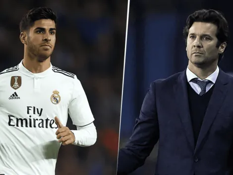 Santiago Solari, entrenador de Real Madrid, le puso los puntos a Marco Asensio