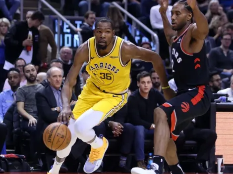 ¡Histórico! Kevin Durant se unió a un club exclusivo ante los Raptors