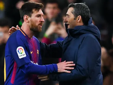 El exabrupto de Valverde al enterarse que Messi no ganó el Balón de Oro