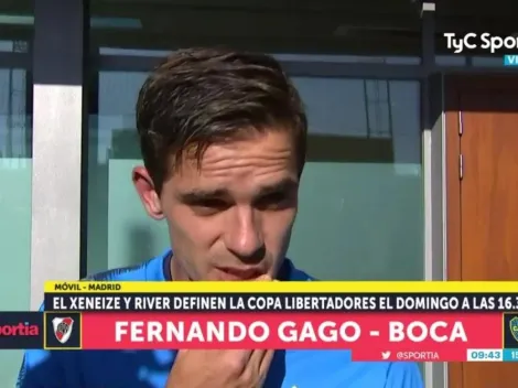 Gago: "Hubiera preferido jugar la final en donde correspondía"