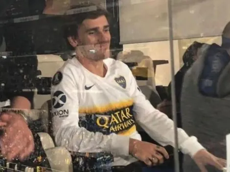 Pese a "ser de Boca", Griezmann felicitó a River