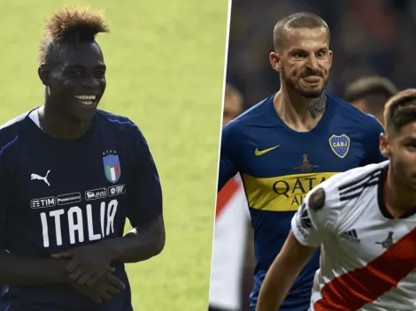 A Balotelli le encantó el festejo del Pipa Benedetto