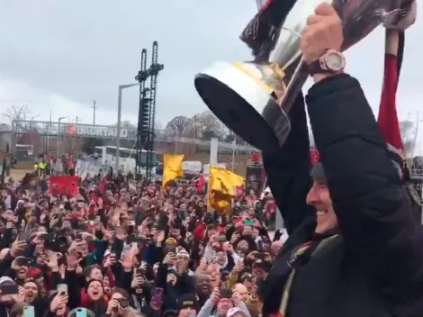 Más feliz imposible: el video del Tata Martino levantando la copa con el Atlanta United