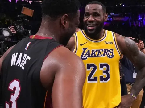 La extraña petición de Dwyane Wade a LeBron James en su despedida