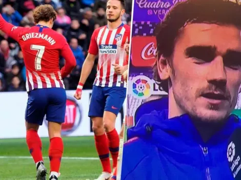 Griezmann hizo el gol del triunfo para el Atlético, bailó y tiró: "El VAR es mi mejor amigo"