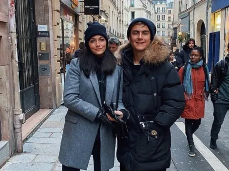 Re tiernos: la foto de Oriana Sabatini comiéndole la boca a Dybala