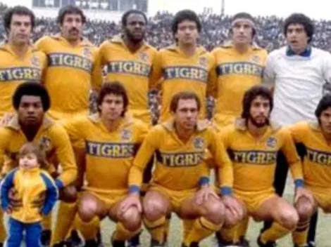 Tigres recordó su título de 1982 con el trofeo para sus fanáticos