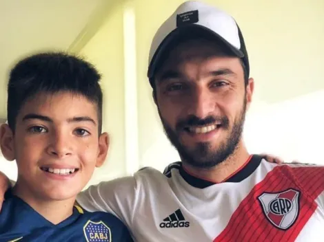 El mensaje de Scocco tras el video viral con un hincha de Boca