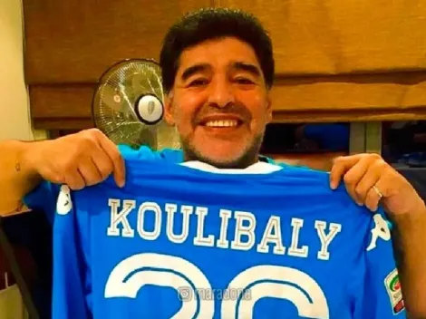 La banca del más grande: Maradona defendió a Koulibaly por los insultos racistas