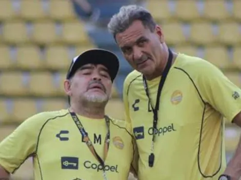 Luis Islas le pegó a la directiva del Dorados de Maradona