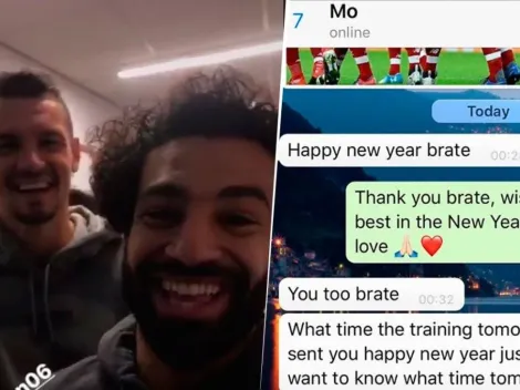 Lovren subió una conversación que corona a Salah como 'el más troll del Liverpool'