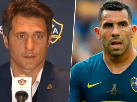 Guillermo habló de la posibilidad de llevarse a Tévez a Los Ángeles Galaxy