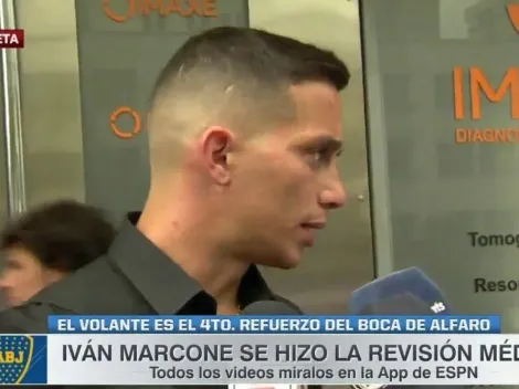 Marcone trazó los pasos previos a una convocatoria de la Selección Argentina