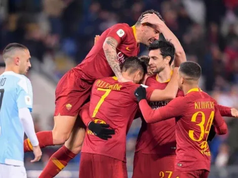 Pastore selló la paliza de la Roma en la Copa Italia