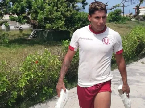 Raúl Ruidíaz sorprendió a todos y apareció con la camiseta de Universitario puesta