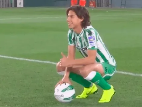 Adiós al 20: Se conoció el dorsal que llevará en la espalda Diego Lainez en el Betis