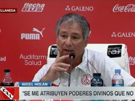 Sin vueltas: Holan confirmó en conferencia de prensa dos refuerzos para Independiente