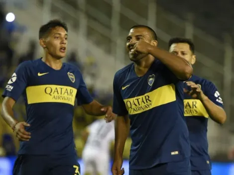 De penal, 'Wanchope' Ábila hizo el primer gol de Alfaro como DT de Boca