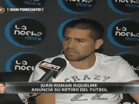 A cuatro años del día que Riquelme lloró y anunció que dejaba el fútbol