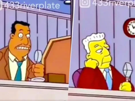 Viral: con Los Simpson, un video compara el relato original del gol del Pity con el de un fanático de Boca