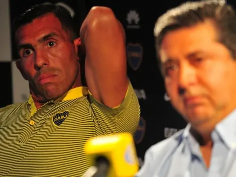 Tras las palabras de Tevez, se calentó Angelici