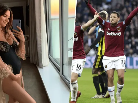 Mirándose a los ojos: la hermosa foto de Chicharito Hernández con su novia