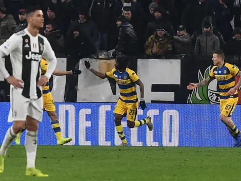 En el último suspiro, Parma le arruinó la fiesta a Juventus y a Cristiano