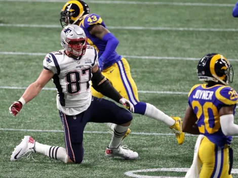 El récord que rompió Rob Gronkowski en el Superbowl