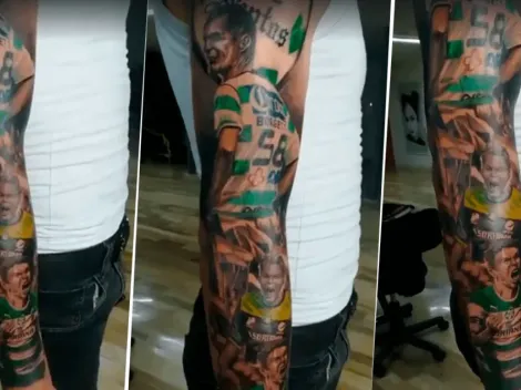 No busquen más, ya encontramos al fanático del mes y tiene un espectacular tatuaje de Santos Laguna