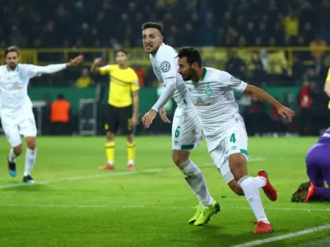 El partido del día: Werder Bremen eliminó al Dortmund por penales tras un 3-3