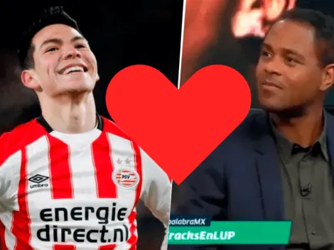 Kluivert llenó de elogios al Chucky Lozano y lo catalogó como una estrella