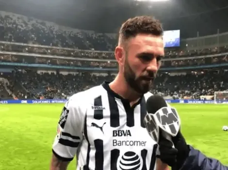 Layún debutó en la goleada de Rayados y se mostró emocionado y feliz