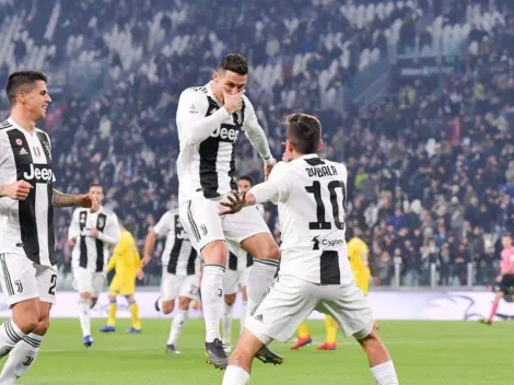 Dedicado a Cristiano: el particular festejo de Dybala tras su golazo