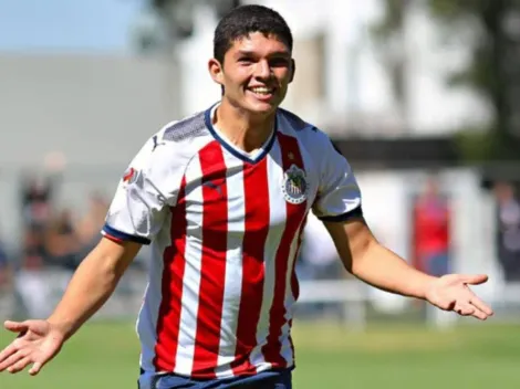 Lo llamaron "gordito" y ahora es la gran promesa de Chivas