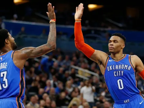 Resultados NBA Hoy: 45 de Paul George y 43 de Russell Westbrook en el triunfo del Thunder