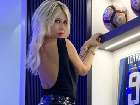 Wanda Nara le declaró la guerra a un compañero de Icardi en Inter