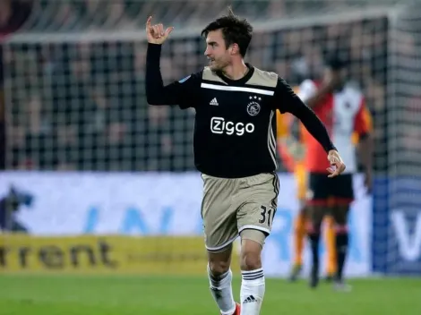 Acá tenés al 9, Scaloni: ¡otro gol de Tagliafico para el Ajax!